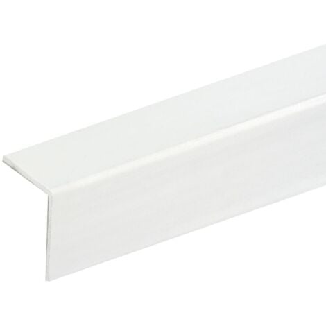 Paraspigolo coprispigolo pvc espanso mm 40 x 40 x 3000 vari colori disponibili colori disponibili: noce