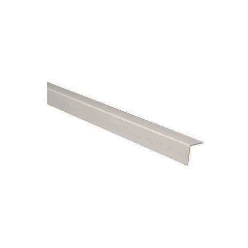 Paraspigolo in plastica 2,6 metri 22x22mm bianco