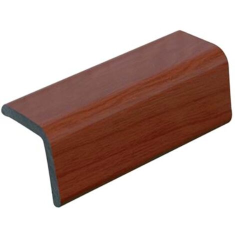 Paraspigolo liscio polistirene ciliegio mm 30x30 h.mm 2900 (10 pezzi)