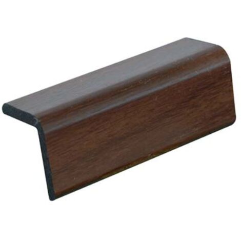 Paraspigolo liscio polistirene noce scuro mm 30x30 h.mm 2900 (10 pezzi)