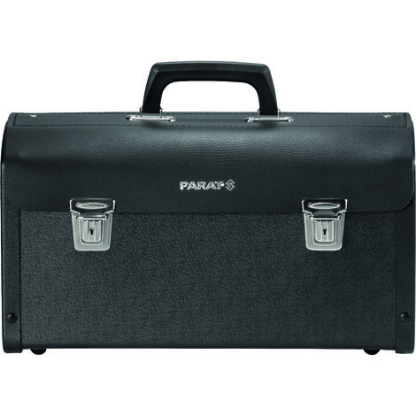 Parat 2228000401 caja de herramientas / caja de herramientas NEW CLASSIC Individual M Bolsa de herramientas Material: piel de vacuno, plástico negro (vacío – sin contenido)
