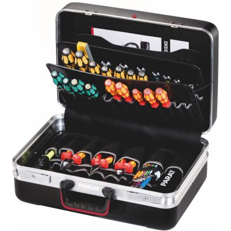 Parat Classic-Plus Werkzeugkoffer leer mit Schloss, Werkzeugkiste 360x480x210mm