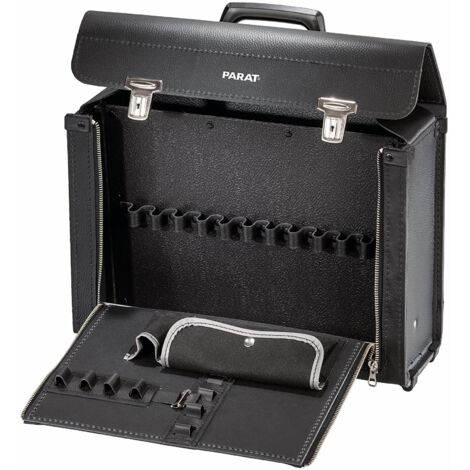 Parat NEW CLASSIC borsa per attrezzi nera in pelle robusta