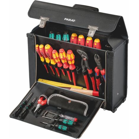 Parat Werkzeugkoffer NEW CLASSIC Plus Werkzeugschlaufen ohne Inhalt Rindsleder