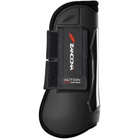 Paratendini anteriori Zandonà ACTION tendon con chiusura in tessuto a strappo e massimo comfort: M, Marrone