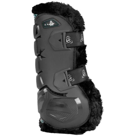 Paratendini Skeleton Dynamic Zone con montone sintetico: L, Nero