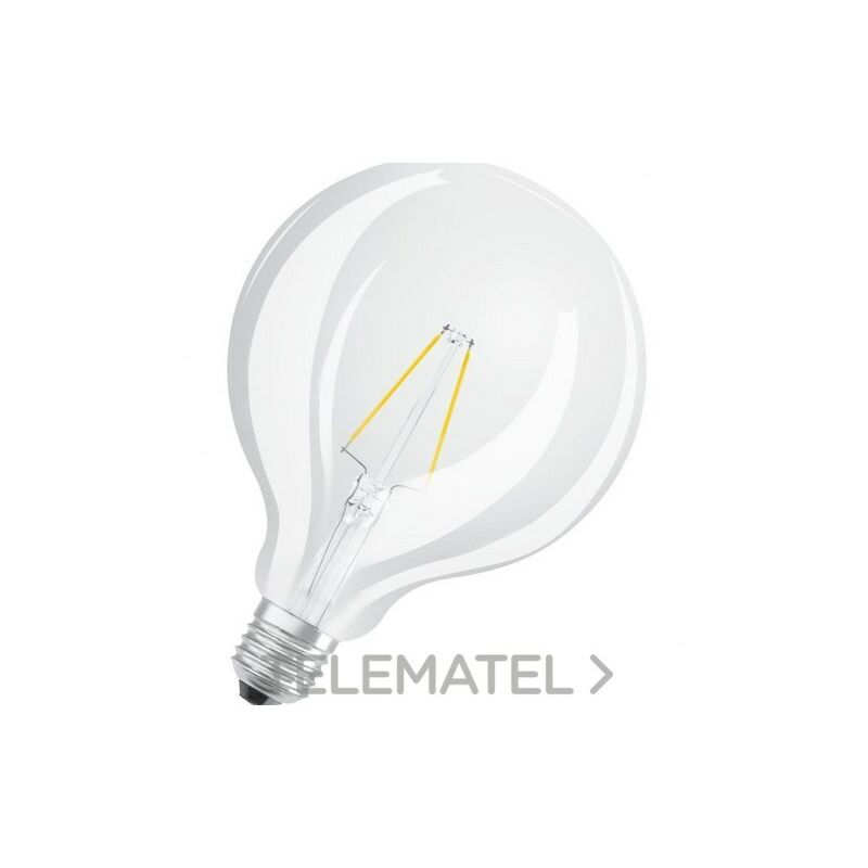 

PARATHOM CL GLOBE125 FIL 40 non-dim 4,5W/827 E27 470 Lm 15 4058075288287 - Ledvance