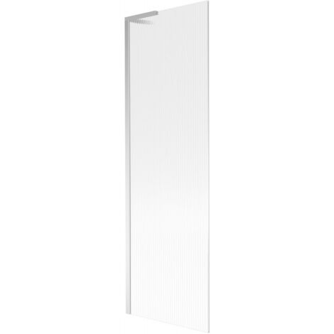 Paratia per vasca da bagno Mexen Next L ad un'anta 60 x 150 cm, strisce, cromo - 895-060-000-03-09-01