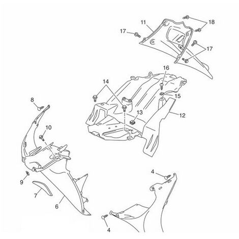 Paraurti parafango Yamaha 5C2-F1629-01 Neos YN50 '09/16