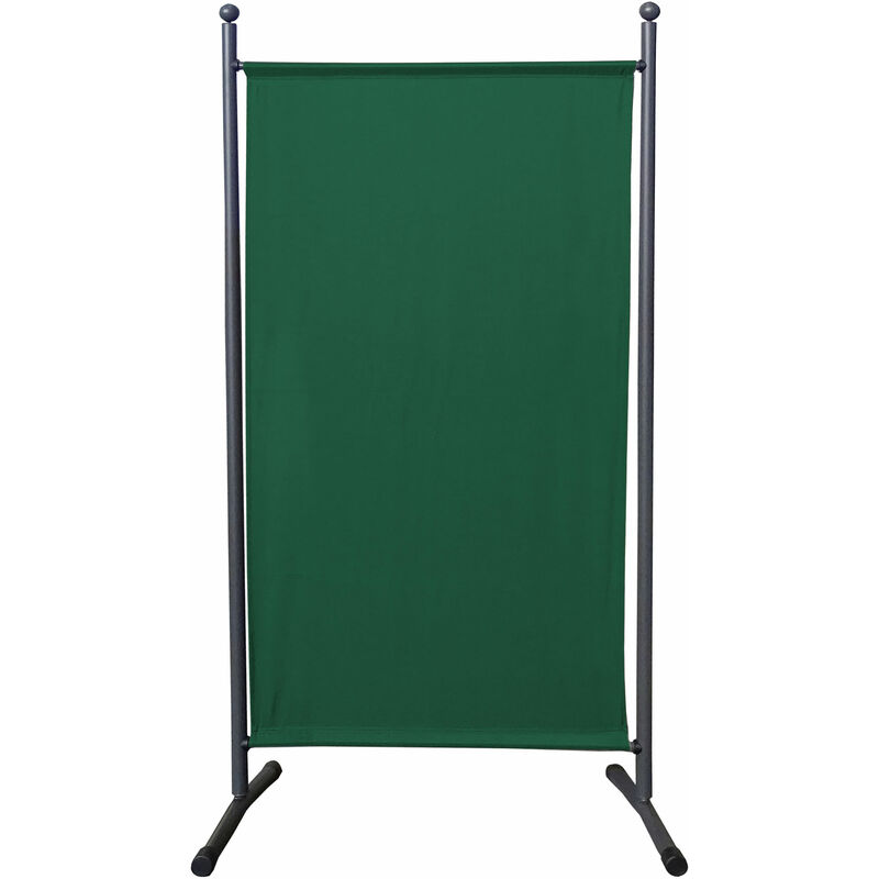 

Paravent 180 x 78 cm tela separador de ambientes partición jardín grande Biombo tabique balcón privacidad Verde