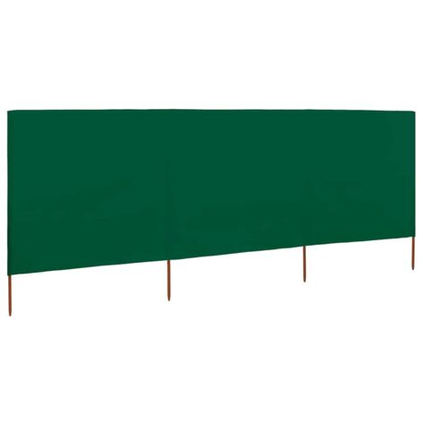 Paravent 3 panneaux，Cloison de séparation，Séparateur pliable Tissu 400 x 80 cm Vert CFW50675