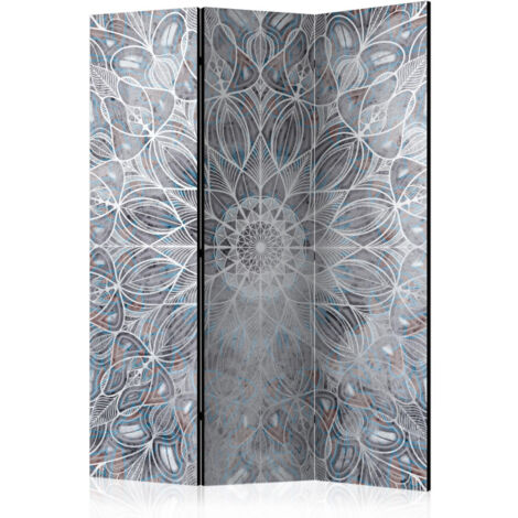 Paravent 3 Volets "Blurred Mandala" 135x172cm