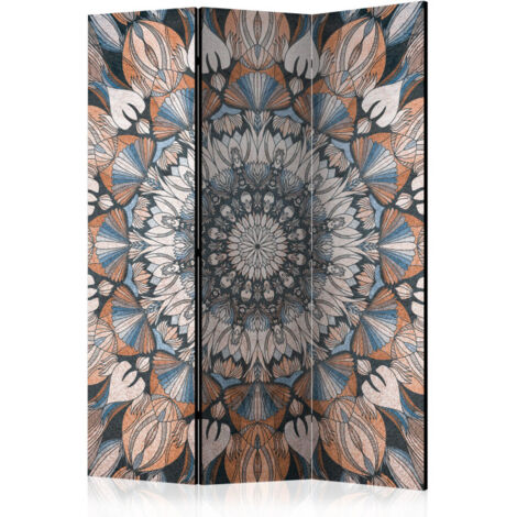 Paravent 3 Volets "Hetman Mandala" 135x172cm