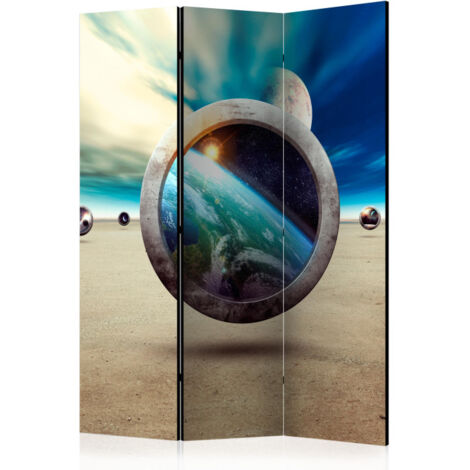 Paravent 3 Volets "Planet Walk" 135x172cm