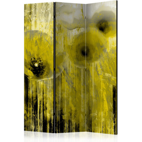 Paravent 3 Volets "Yellow Madness" 135x172cm