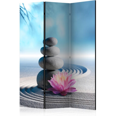 Paravent 3 Volets "Zen Garden" 135x172cm