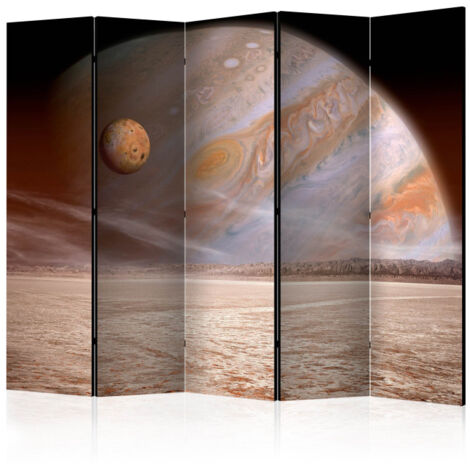 Paravent 5 Volets "A Small & a Big Planet" 172x225cm
