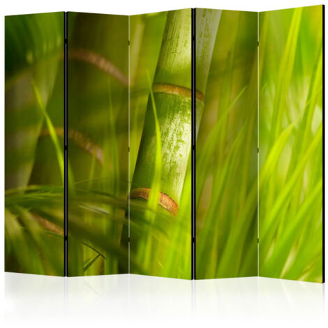 Paravent 5 Volets "Bamboo Nature Zen" 172x225cm