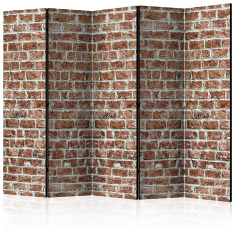 Paravent 5 Volets "Brick Space" 172x225cm