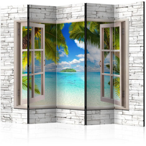 Paravent 5 Volets "Dream Island" 172x225cm