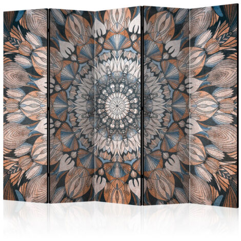 Paravent 5 Volets "Hetman Mandala" 172x225cm