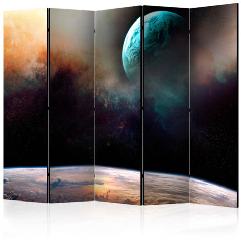 Paravent 5 Volets "Like Being on Another Planet" 172x225cm
