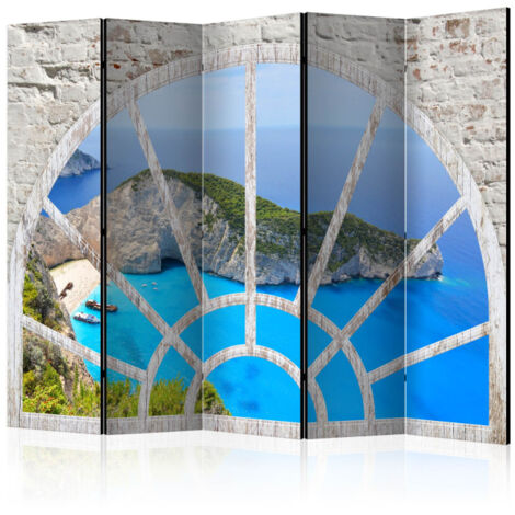 Paravent 5 Volets "Look at the Island of Dreams" 172x225cm