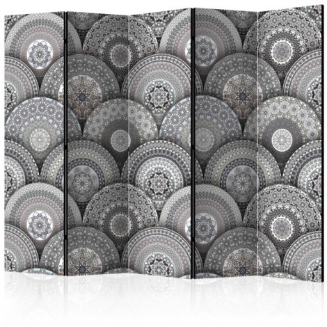Paravent 5 Volets "Mandalas II" 172x225cm