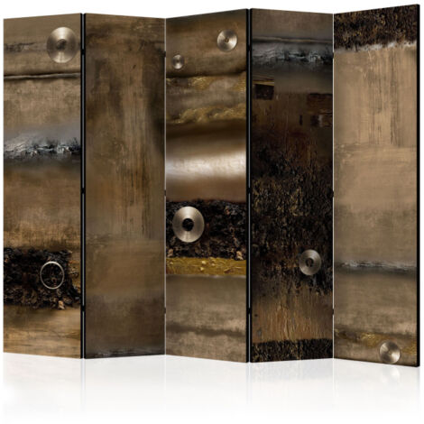Paravent 5 Volets "Metal Alliance" 172x225cm