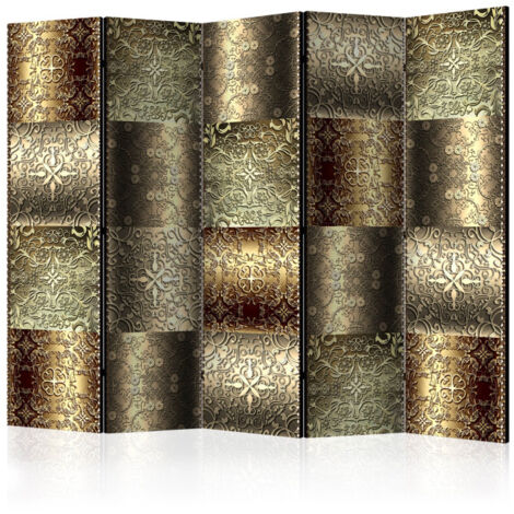 Paravent 5 Volets "Metal Plates" 172x225cm