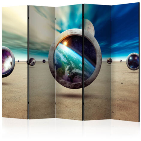 Paravent 5 Volets "Planet Walk" 172x225cm