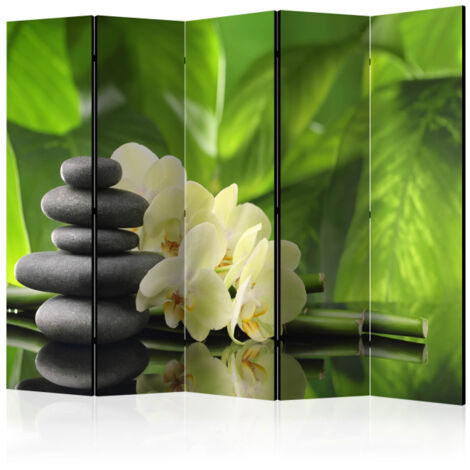 Paravent 5 Volets "Spa Garden" 172x225cm