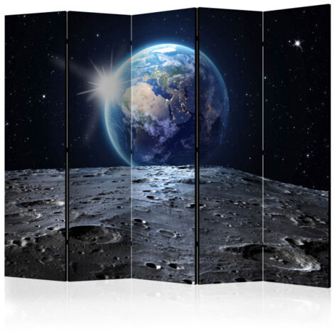 Paravent 5 Volets "View of the Blue Planet" 172x225cm