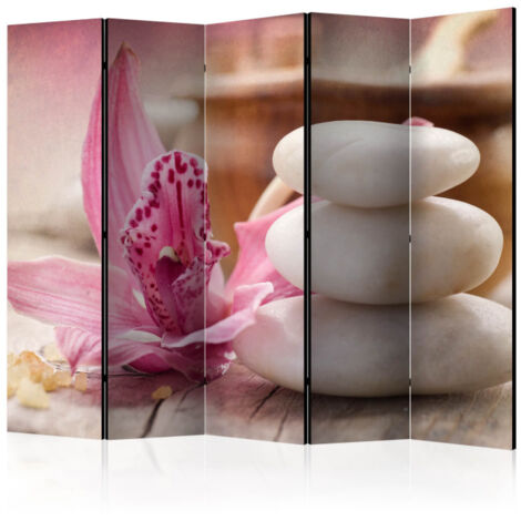 Paravent 5 Volets "Zen & Spa" 172x225cm