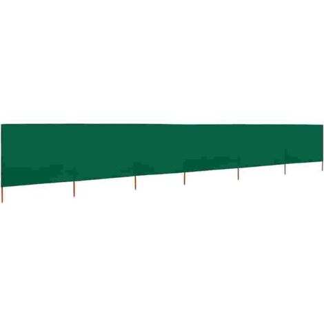Paravent 6 panneaux，Cloison de séparation，Séparateur Tissu 800 x 120 cm Vert173678