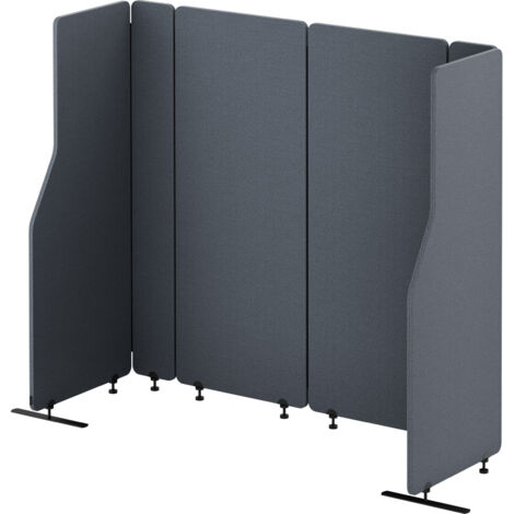 Paravent acoustique SADIE Carbon Fog 280/145 cm