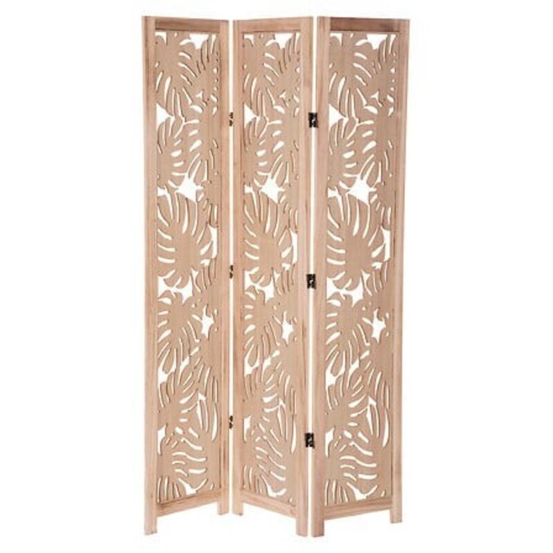Paravent bois ajouré Palm Atmosphera