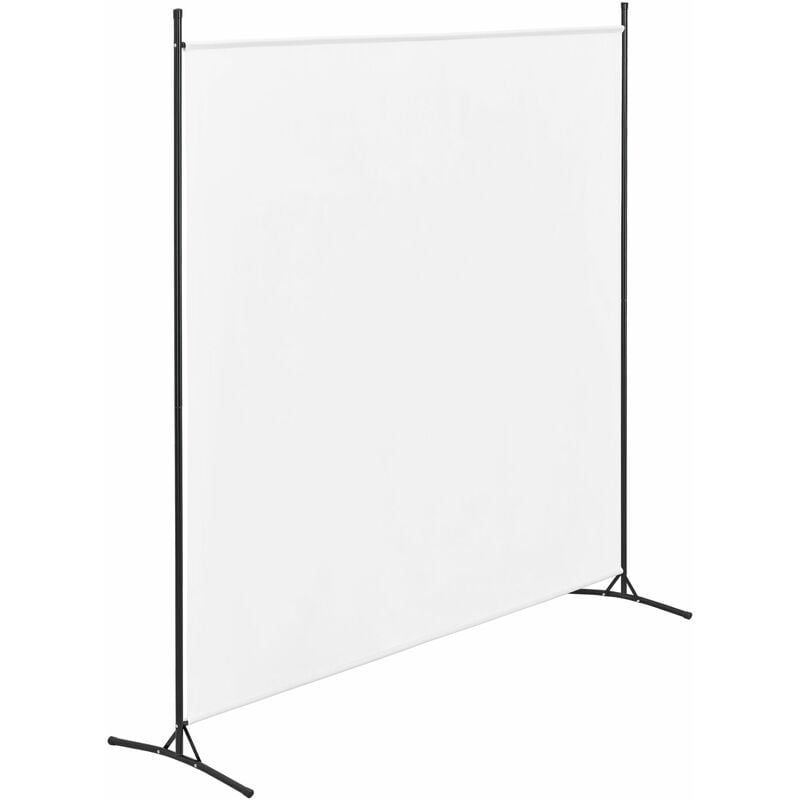 Paravent de confidentialité 176 x 175 cm blanc