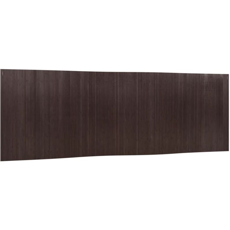 Cloison de séparation marron foncé 165x600 cm bambou - Vidaxl