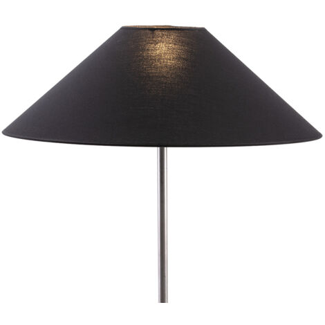 Paravent incliné 50x13x25 coton noir