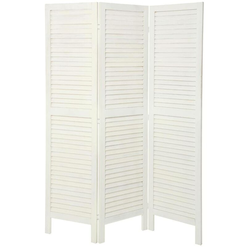 Paravent Camila en bois beige H170cm Atmosphera créateur d'intérieur