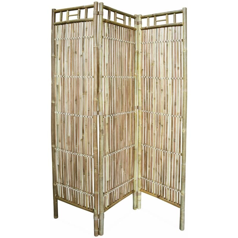 Sweeek - Paravent pliable en bambou. Fidji. l 120 x p 3 x h 160cm