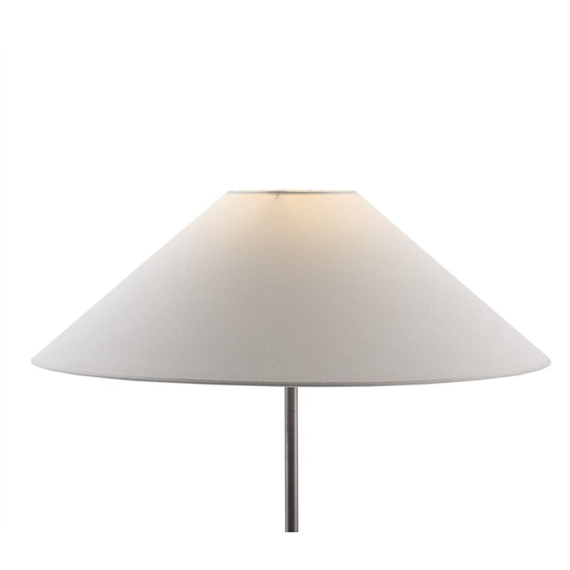 Paravent incliné 60x15x30 coton blanc