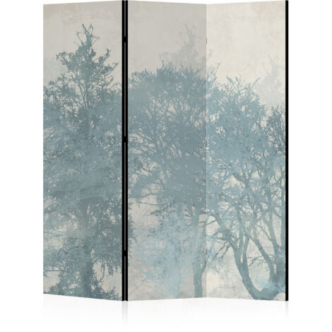 Paravent séparateur d'espace intérieur - Motif rustique - 135x172 cm