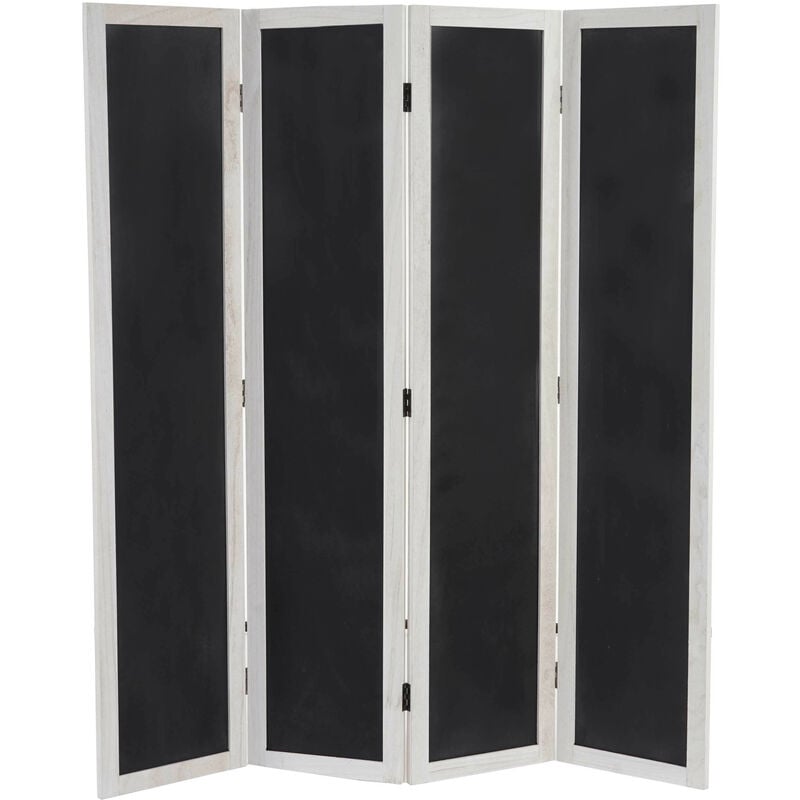 Paravent tableau, cloison de séparation, fonction tableau, pare-vue, 155x137cm