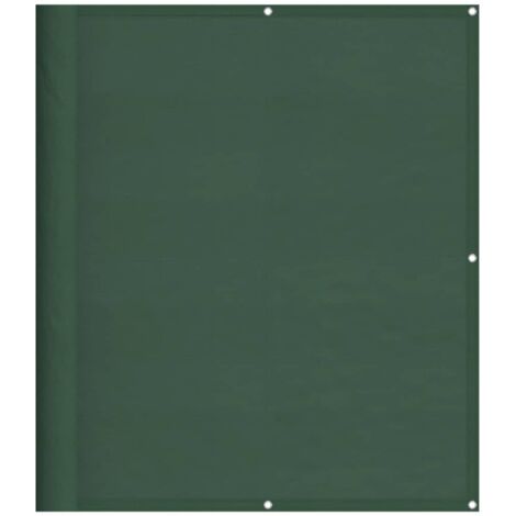 Paravento Balcone Verde Scuro 120x700 cm 100% Poliestere Oxford vidaXL