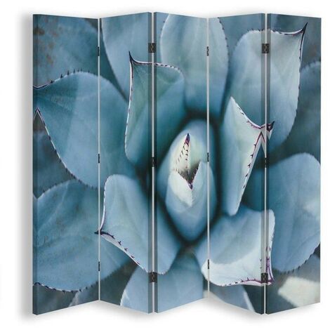 Paravento bilaterale 360, Agave dall'alto - 180x170