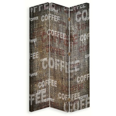 Paravento bilaterale 360, Caffà¨ - 110x170