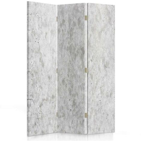 Paravento bilaterale 360, Calcestruzzo leggero - 110x170