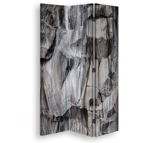 Paravento bilaterale 360, Grigio grezzo - 110x170